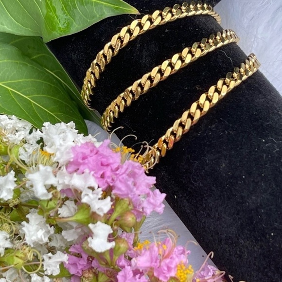 NWT Adornia 14k Gold Vermeil Cuban Chain Link Necklace - Picture 5 of 14